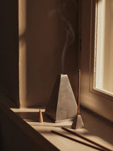 ferm LIVING | Pyra Incense Cone Burner - Brushed Aluminium
