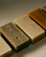 Cleansing Bar Soaps by Earl of East in a line