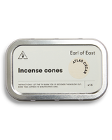 Atlas Cedar Incense Cones by Earl of East in recyclable aluminium tin