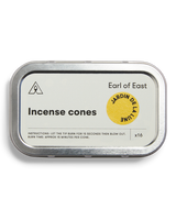 Jardin de la Lune Incense Cones by Earl of East in recyclable aluminium tin