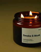 Smoke & Musk Large Scented Candle — 500ml