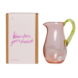 Earl of East x Batch Glass | Wildflower Jug - Sherbert