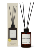 Jardin de la Lune Reed Diffuser 150ml by Earl of East in amber glass bottle with reeds