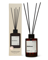 Wildflower Reed Diffuser 150ml by Earl of East in amber glass bottle with reeds