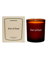 Greenhouse Scented Candle 260ml by Earl of East in amber glass vessel