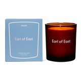 Onsen Scented Candle 260ml by Earl of East in amber glass vessel