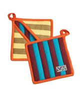 Stripe Pot Holder - Dragonfly