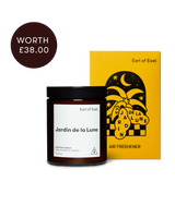 Jardin de la Lune Starter Scent Set by Earl of East with 170ml scented candle and air freshener