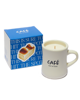 Milk Bun bakery scented candle in reusable ceramic mug by Earl of East