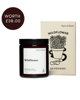 Wildflower Starter Scent Set by Earl of East with 170ml scented candle and air freshener