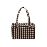 BAGGU | Small Cloud Carry-On Bag - Blurred Gingham Brown