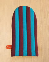 Stripe Oven Mitt - Dragonfly