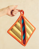 Stripe Pot Holder - Dragonfly