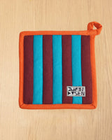 Stripe Pot Holder - Dragonfly