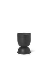 ferm LIVING | Hourglass Pots - Various Sizes - Black / Dark Grey
