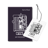 scented car air freshener scent tag for wardrobe fig coconut