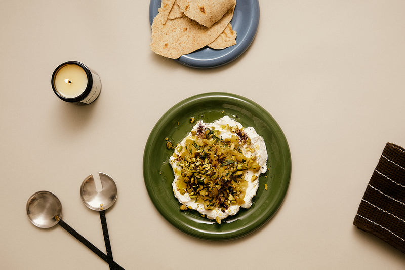 Labneh, Lemon & Olive Dip