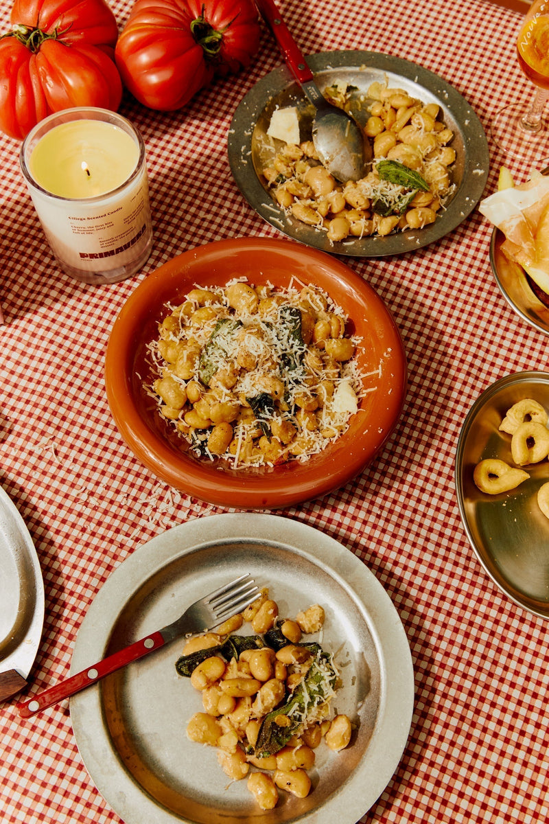  White Beans with Sage, Garlic & Parmesan | A Slow Summer Recipe Inspired by Tuscany 