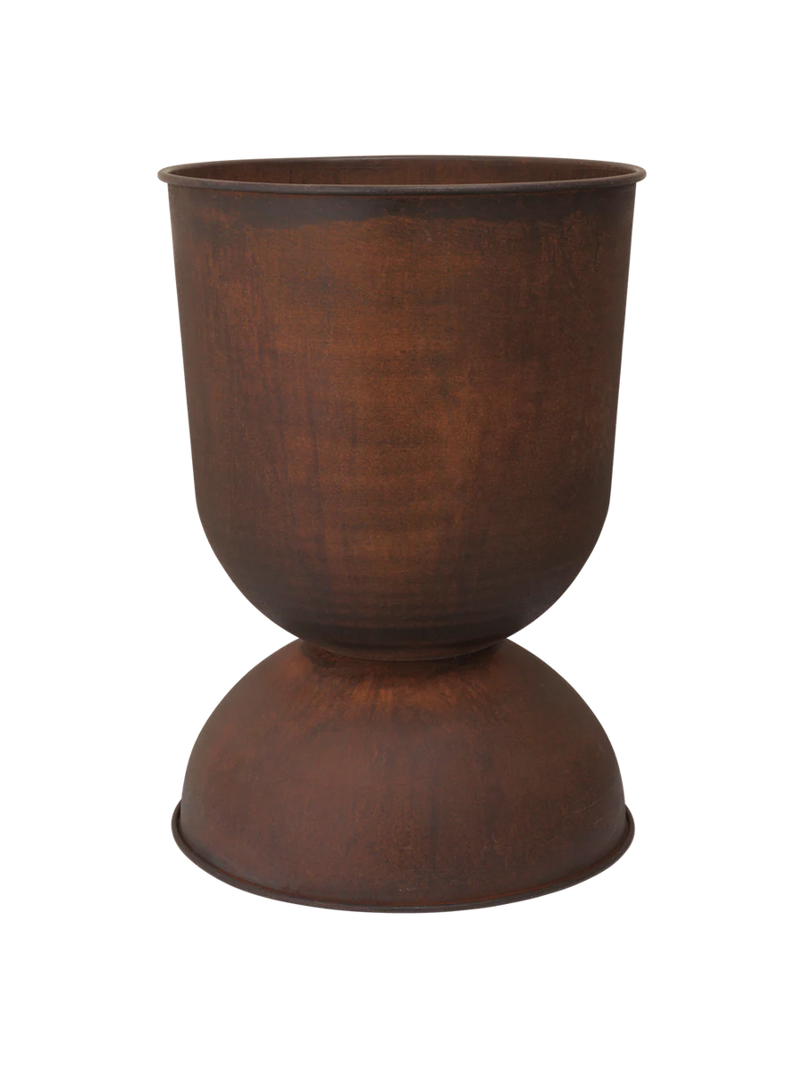 Hourglass Pots, Various Sizes, Rust by ferm LIVING