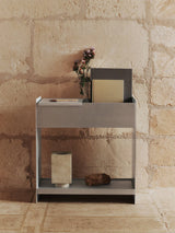 ferm LIVING | Lager Plant Box with Shelf - Aluminium