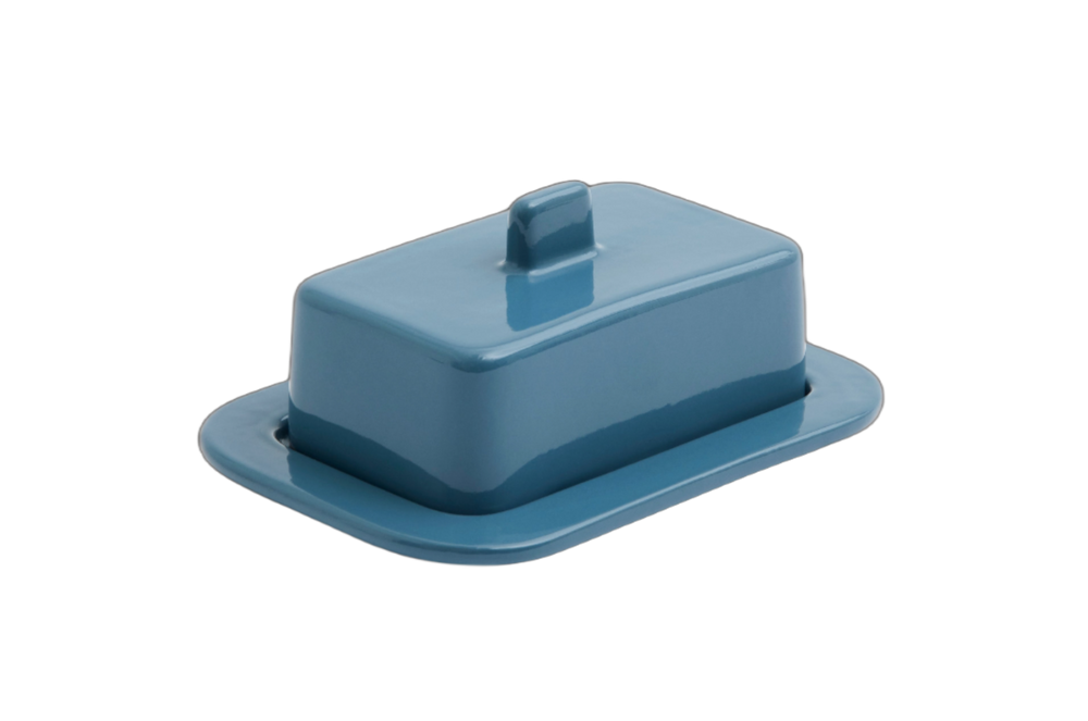 Barro Butter Dish, Dark Blue by HAY