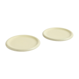 HAY | Barro Plate Set of Two - Ø24 - Pistachio