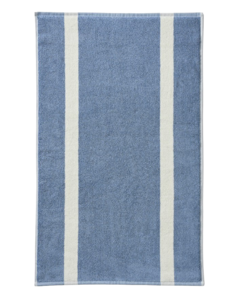  Stripe Bath Mat, Dusty Blue by HAY 