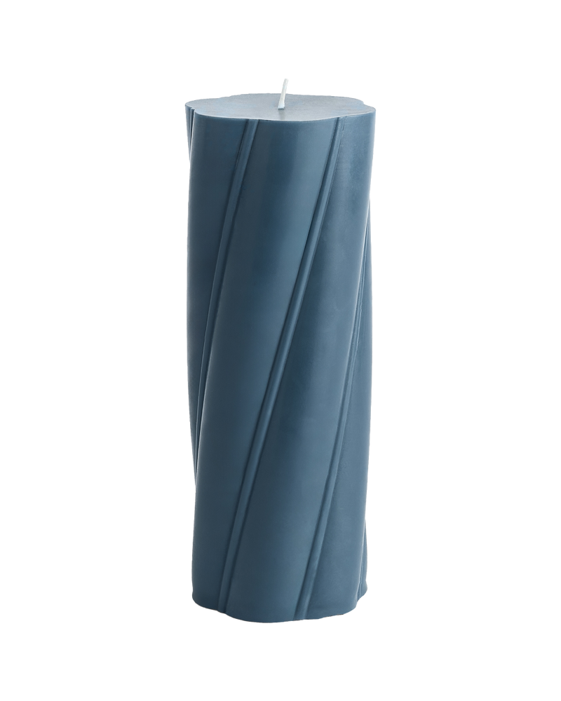  Soft Serve Candle, Large, Dark Teal by HAY 