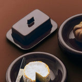 HAY | Barro Butter Dish - Burgundy