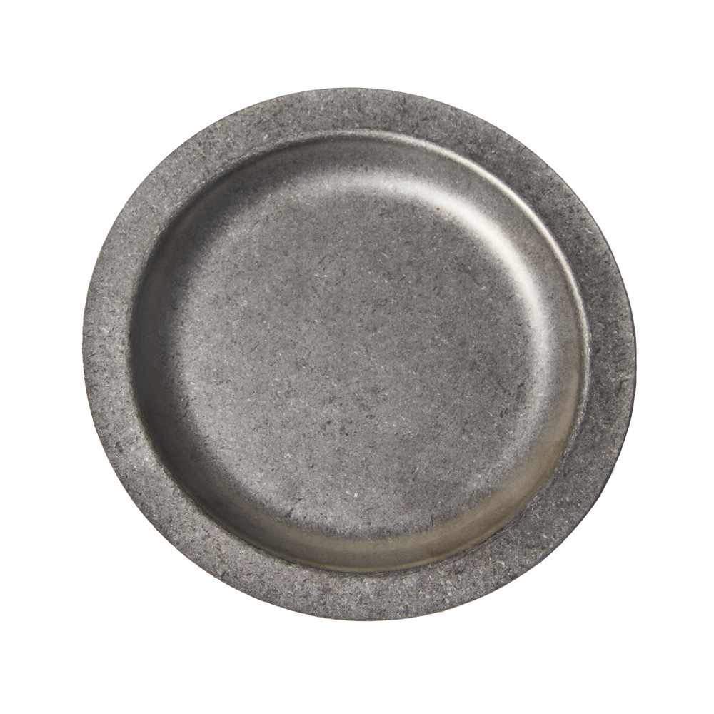 Small Plate, Vintage Stainless Steel by Earl of East