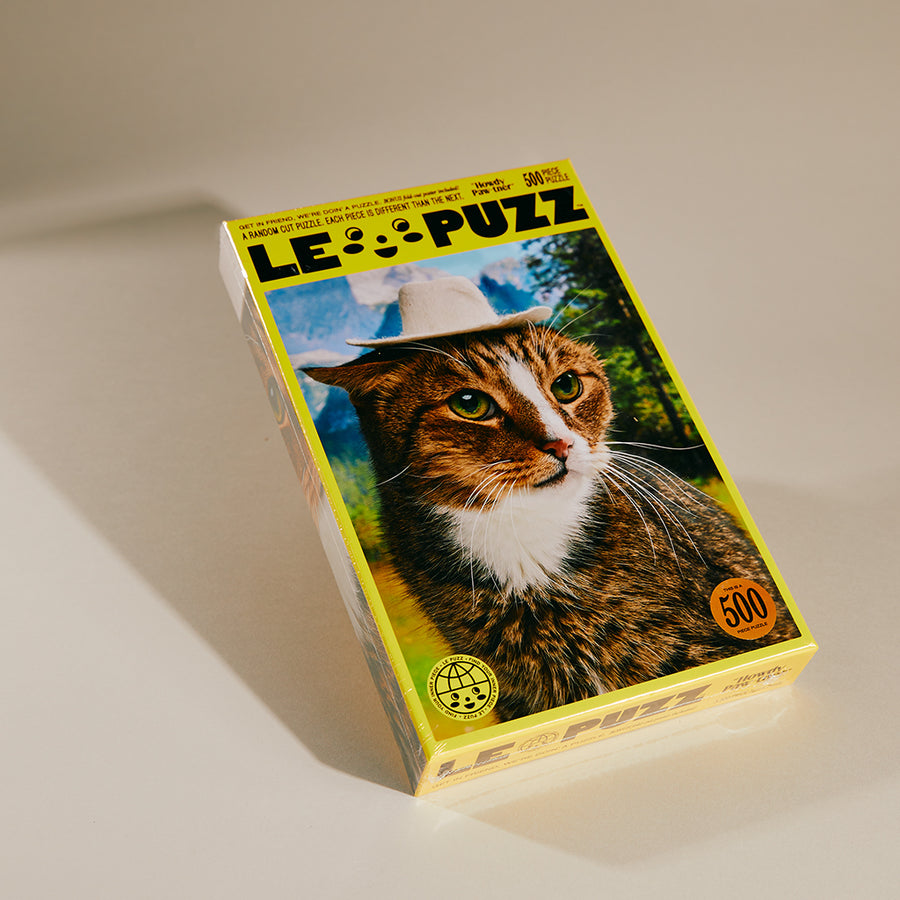 Howdy Paw-tner Jigsaw Puzzle, 500 pcs by Le Puzz