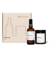 Wildflower Duo Gift Set by Earl of East with 170ml scented candle and 100ml Home Mist