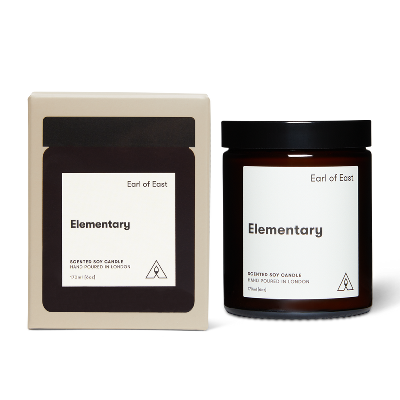  Elementary, Soy Wax Candle, 170ml [6oz] by Earl of East, with its box 
