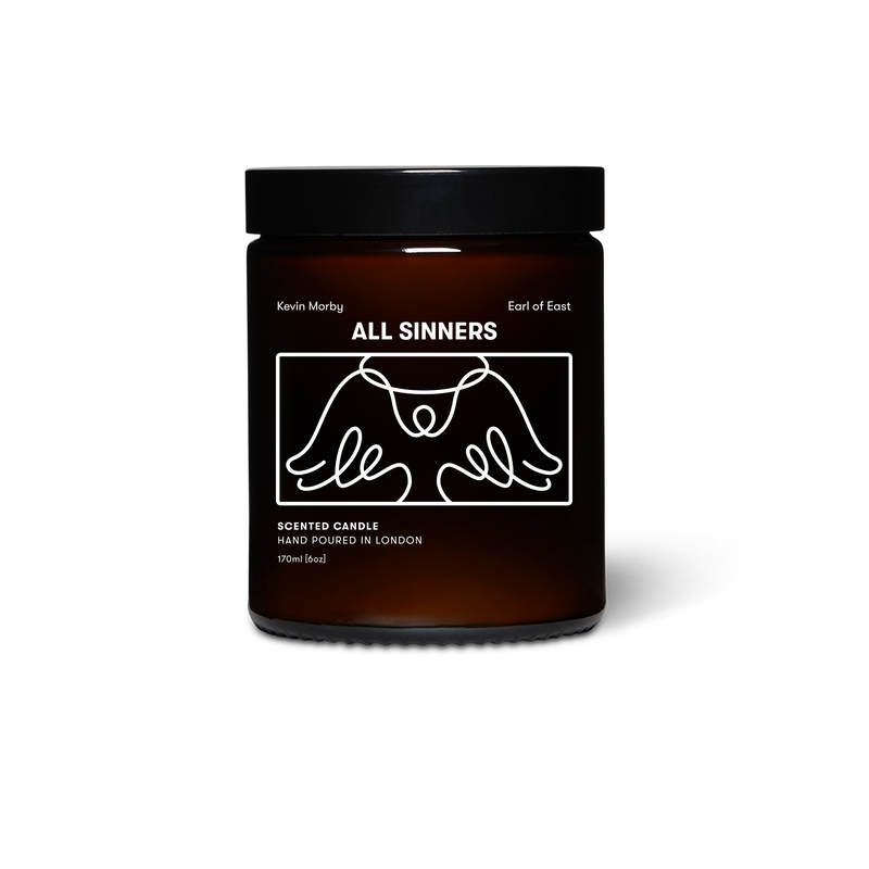  All Sinners, Soy Wax Candle, 170ml by Kevin Morby x Earl of East 