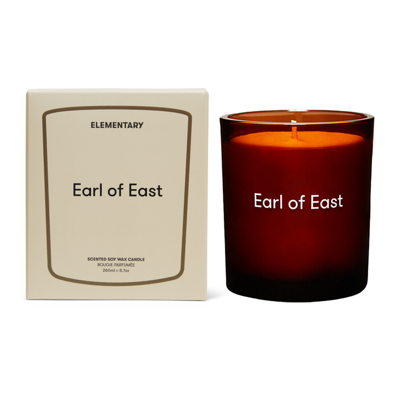  Elementary, Soy Wax Candle, 260ml [9.1oz] by Earl of East, with its box 