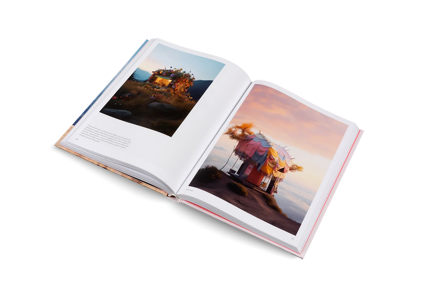 Living In A Dream, Dreamscapes, Imagined Architecture & Interiors by Gestalten, open to a photo spread