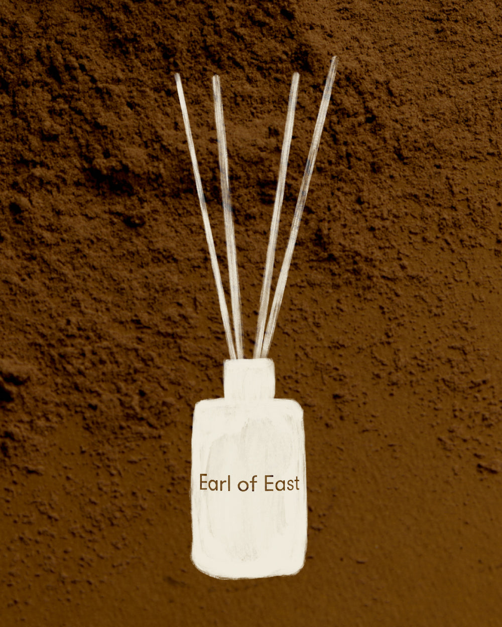 Atlas Cedar Reed Diffuser, 150ml by Earl of East, on brown earth