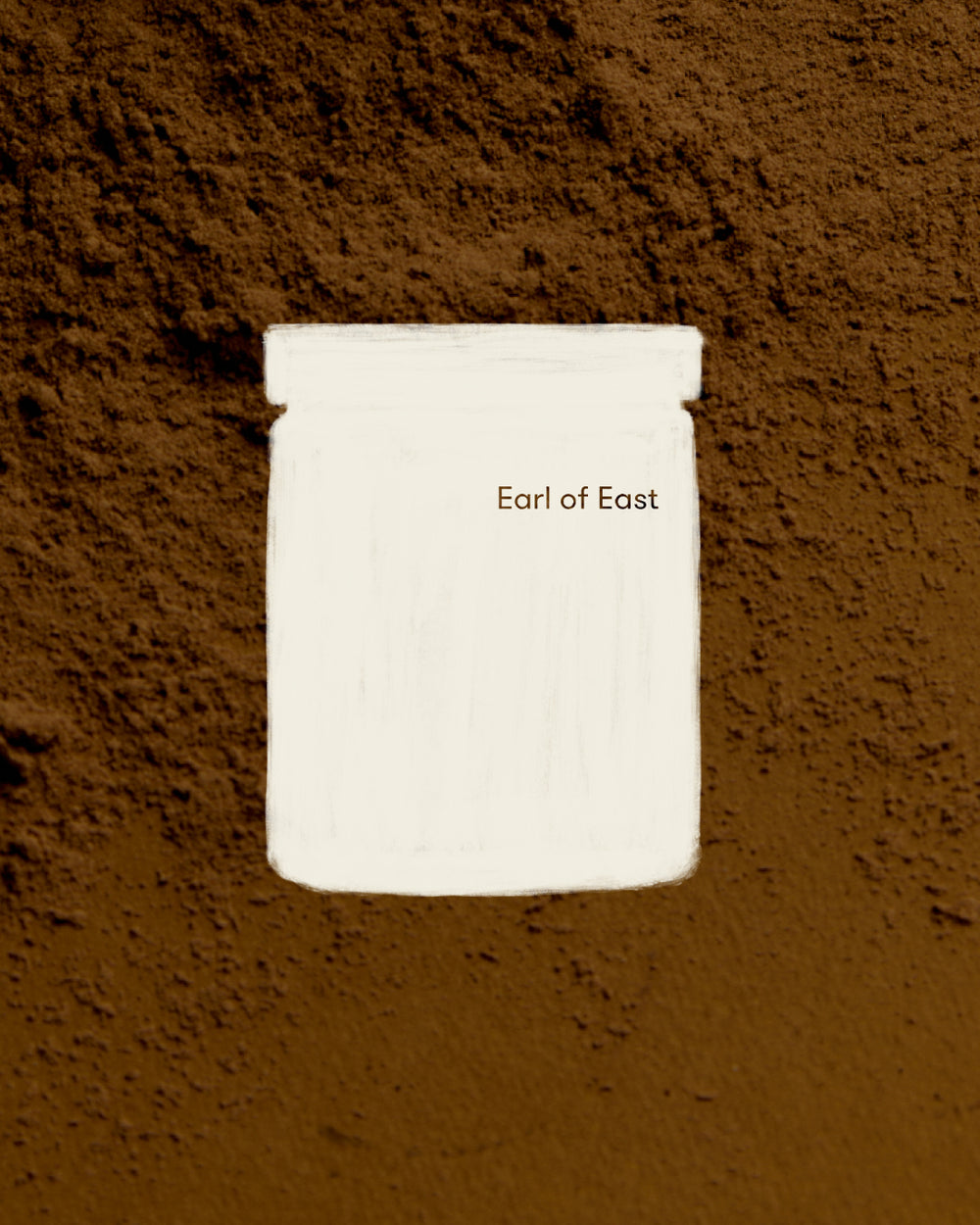 Atlas Cedar Scented Candle, 170ml by Earl of East, on brown earth