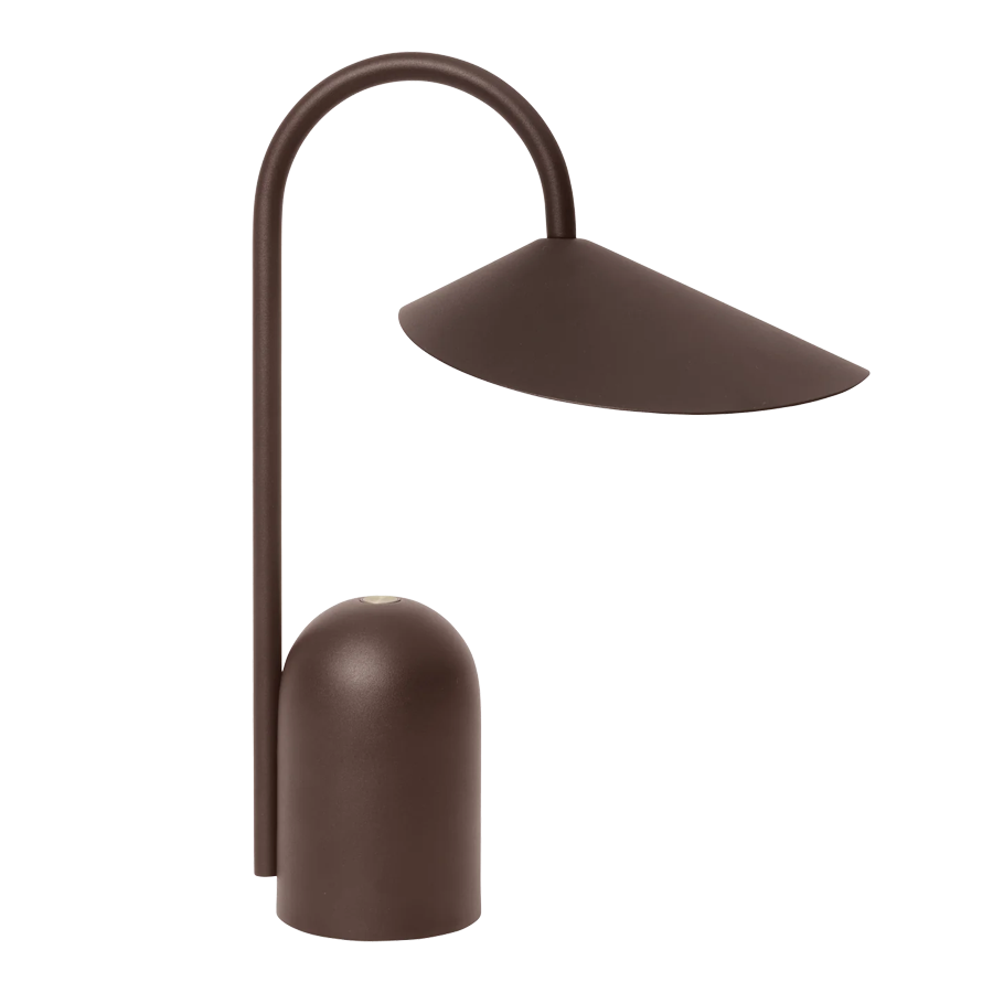 Arum Portable Lamp, Dark Chocolate by ferm LIVING