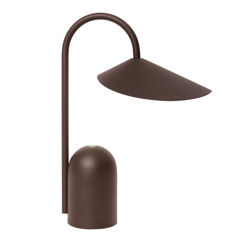  Arum Portable Lamp, Dark Chocolate by ferm LIVING 