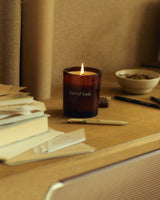 Atlas Cedar Scented Candle 260ml styled for everyday grounding at home
