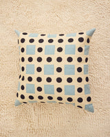 Rivet Embroidered Cushion - 18x18"