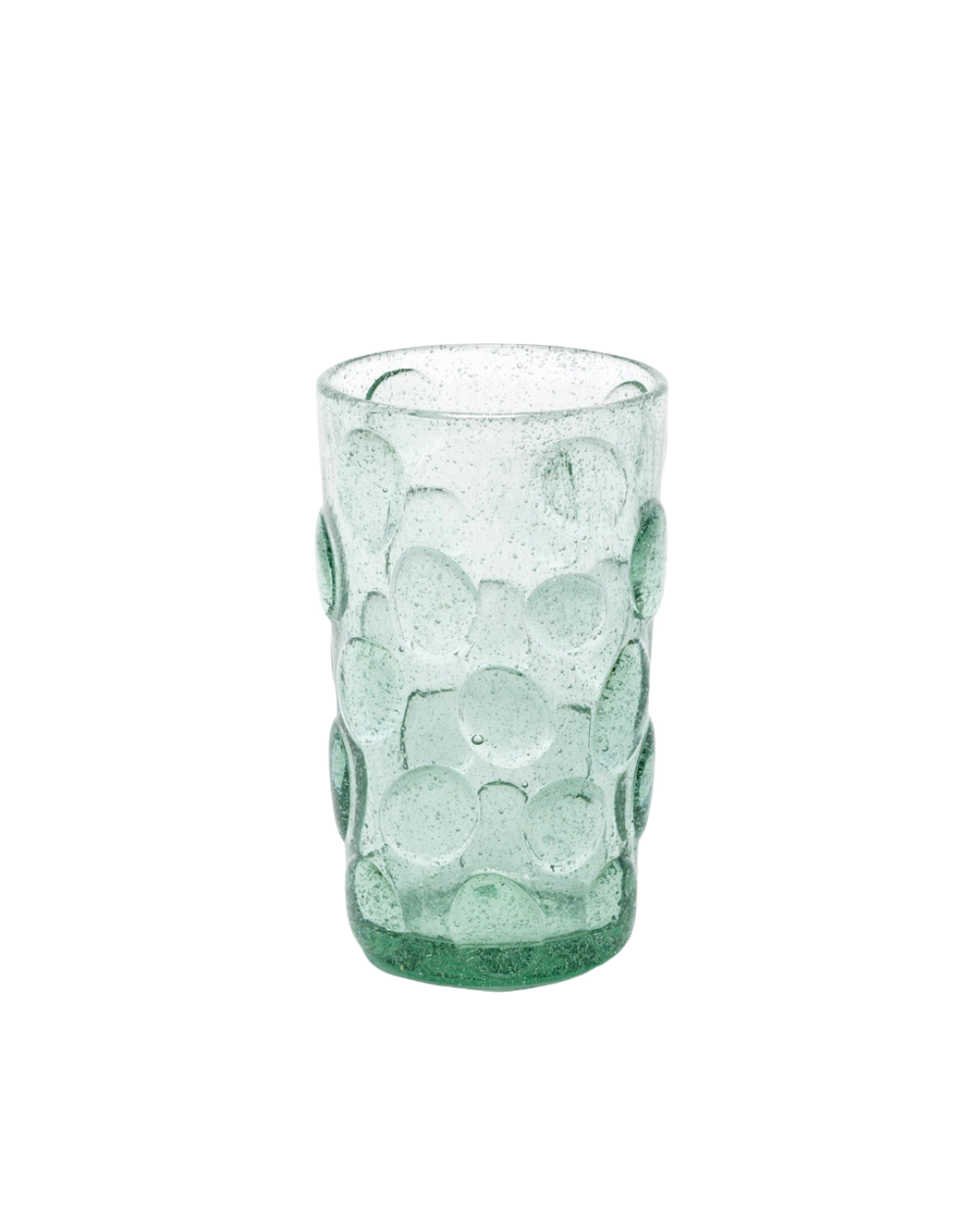 Frosted Dot Highball - Aqua