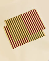 Duo Stripe Placemat - Honey