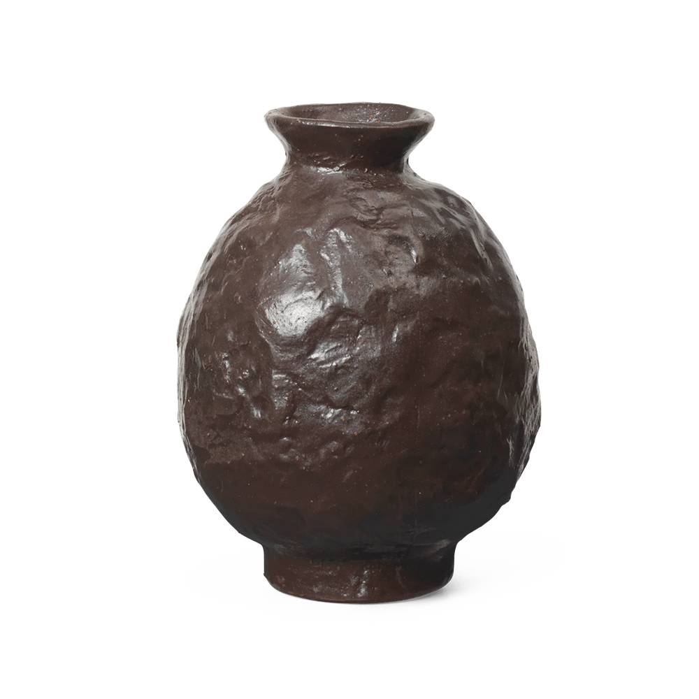 Doro Vase, Medium, Coffee by ferm LIVING