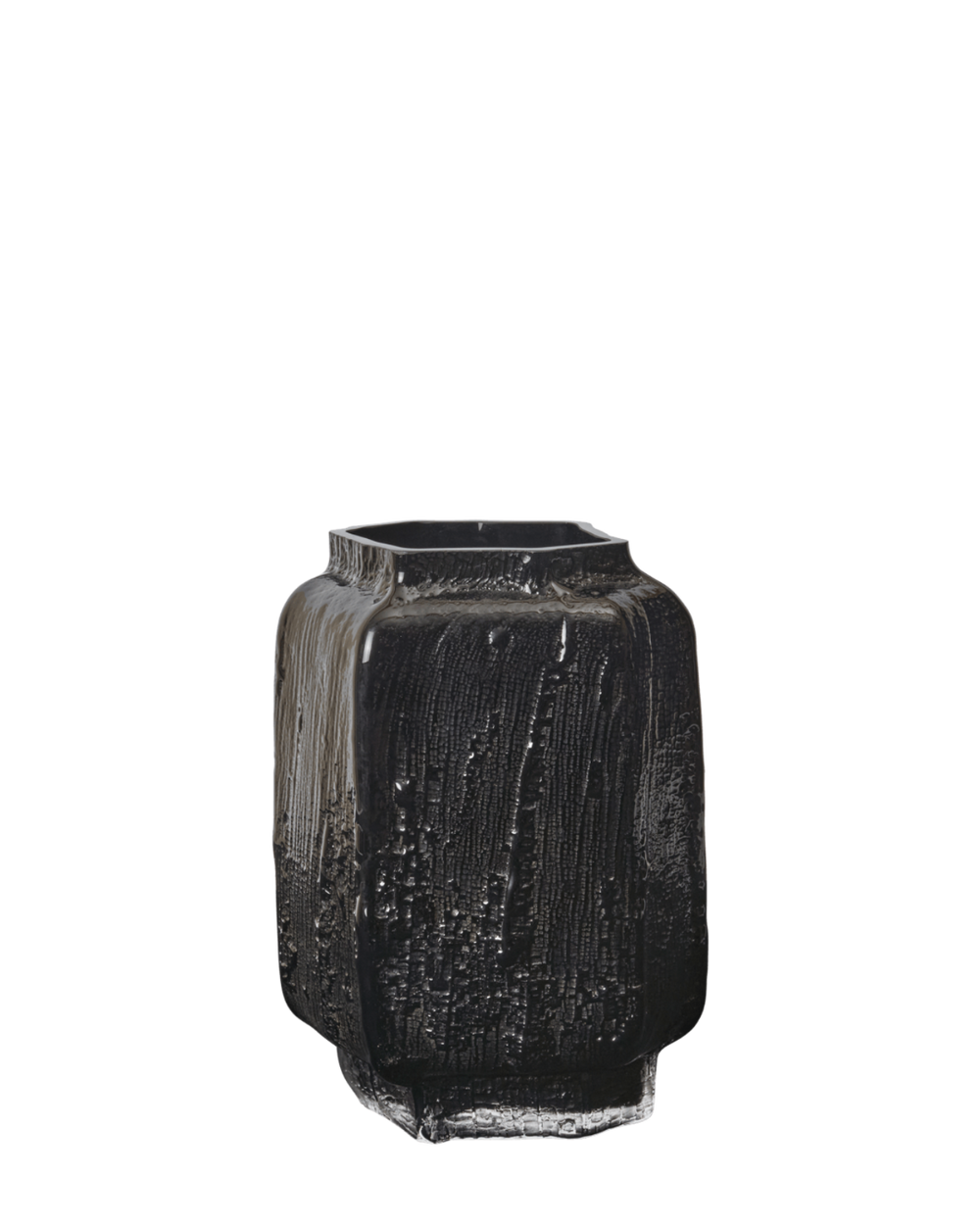 Mokuri Vase, Large, Black by ferm LIVING