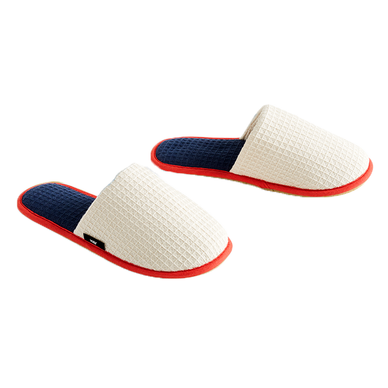  Waffle Slippers, Cream Multi by HAY 