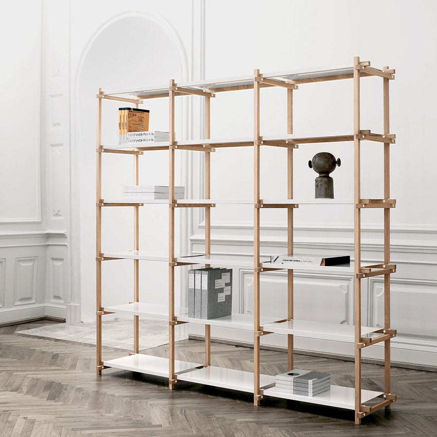 Woody Shelves, Low, Single by HAY, in a white room