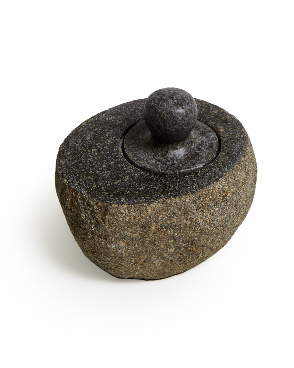 Natural Riverstone Grounding Pot, Small by Earl of East