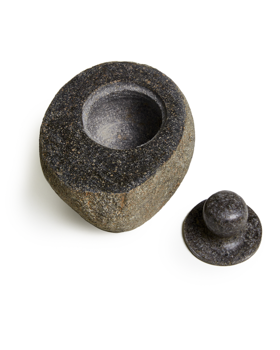 Natural Riverstone Grounding Pot, Small by Earl of East